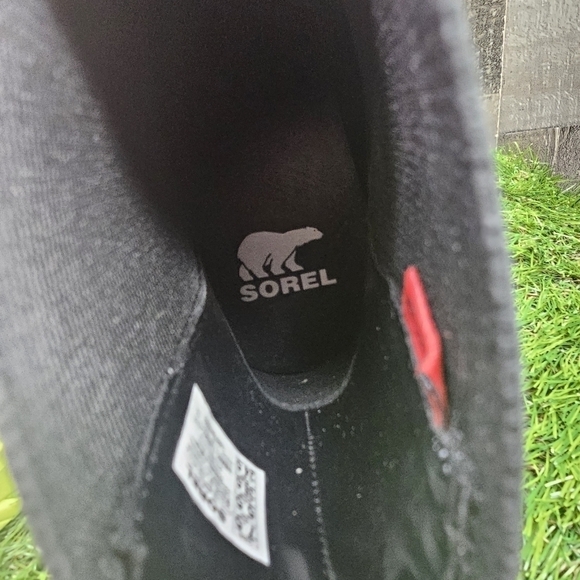 New SOREL Brex Leather High-Heel Chelsea Boots | 7.5 - Picture 9 of 10